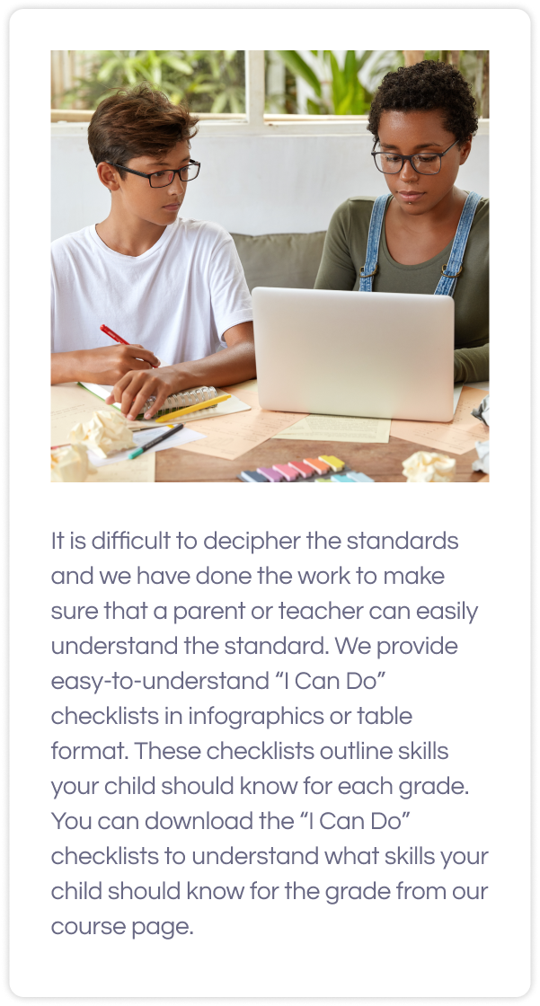 female tutor and a boy studying with a laptop on table